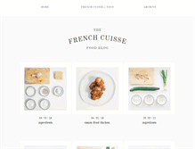 Tablet Screenshot of frenchcuisse.com